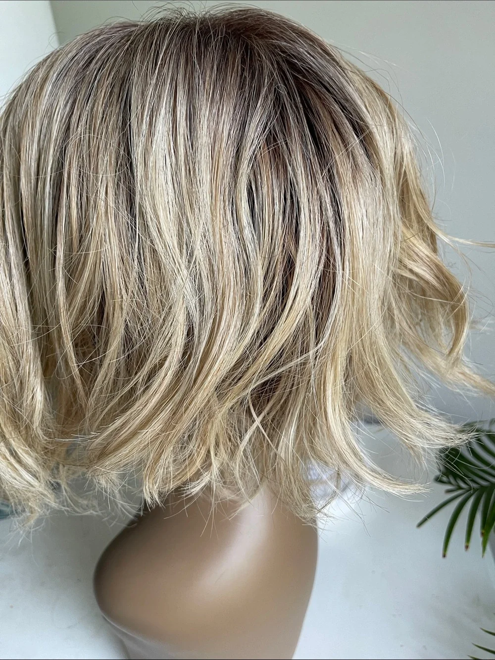 Belle Tress Valencia in Honey with chai latte
